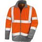 Result Safety microfleece fluorescent_orange/grey