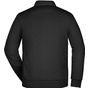 James&Nicholson Men´s Hybrid Sweat Jacket black