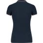 Kariban Polo manches courtes femme navy/wine/white