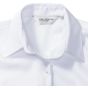 Russell Chemise Ultimate sans repassage cintrée manches courtes femme white