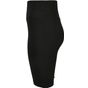 Build Your Brand Ladies High Waist Cycle Shorts black