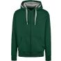 HRM Men's Hooded Jacket Bottle green