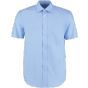 Kustom Kit Business Shirt Short Sleeve Light blue