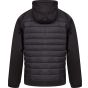 Tombo Full zip padded softshell jacket black