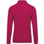 Kariban Polo piqué manches longues homme  fuchsia