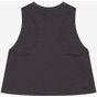 Bella Women's racerback cropped tank dark_grey_heather