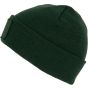 K-up Bonnet recyclé avec patch forest_green