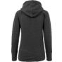 Build Your Brand Ladies Cuff Pockets Hoody Charcoal