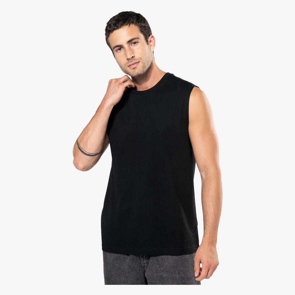 T-shirt sans manches écoresponsable homme kariban