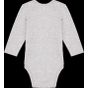 Kariban Body coton bio bébé oxford_grey