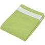 Kariban Drap de plage velours KARIBAN 100 X 160 lime/white