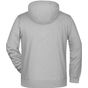 James&Nicholson Men´s Zip-Hoody grey_heather