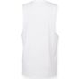 SF Clothing Men´s high neck slash armhole vest white