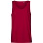 Xo by Promodoro Men´s Roundneck Tanktop berry