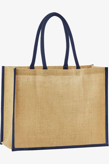 Image produit Tote bag classique en jute amidonné naturel