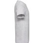 fruit of the loom Valueweight V-Neck T heather_grey