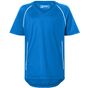 James&Nicholson Team Shirt Junior royal/white