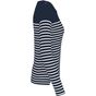Kariban marinière manches longues femme striped_navy/white