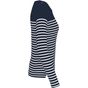 kariban marinière manches longues femme striped_navy/white