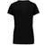 Kariban T-shirt col V manches courtes femme black