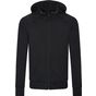 AWDis Just Cool Men's Cool Contrast Zoodie jet_black