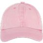 K-up Casquette Vintage - 6 panneaux - dark_pink_washed - taille_unique