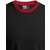 Promodoro Men´s Contrast-T black/fire_red