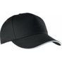 K-up Casquette sandwich contrasté - 5 panneaux black/white
