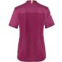 karlowsky Women's Short-Sleeve Chef Jacket Green Generation Sustainable GRS Fuchsia