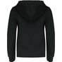 Kariban Sweat-shirt zippé capuche enfant black/yellow