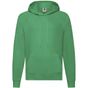 fruit of the loom Lightweight Hooded Sweat vert_kelly