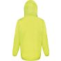 Result HDI quest waterproof stowable jacket lime/royal