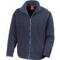 Result High Grade Micro Fleece Horizon Jacket navy