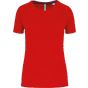ProAct T-shirt de sport à col rond recyclé femme red