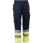 Herock Olympus High Viz Trousers navy/yellow