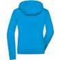 James&Nicholson Ladies´ Hooded Softshell Jacket blue/black