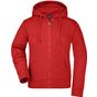 James&Nicholson Ladies' Hooded Jacket red