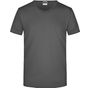James&Nicholson Men´s Slim Fit V-T graphite