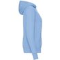 fruit of the loom Ladies classic hooded sweat sky_blue