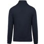 kariban Sweat-shirt col zippé  navy