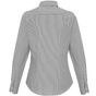 Premier Chemises à rayures Oxford pour femme white/grey