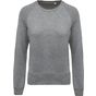 Kariban Sweat-shirt BIO col rond manches raglan femme  grey_heather