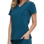 Dickies Medical Haut cache cœur femme caribbean_blue