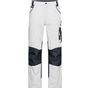 James&Nicholson Workwear Pants -STRONG- white/carbon