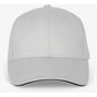K-up Orlando - Casquette 6 panneaux snow_grey/dark_grey