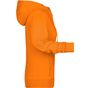 James&Nicholson Ladies´ Zip-Hoody orange