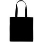 Tiger Cotton Tiger Cotton Shopping Bag With Long Handles black