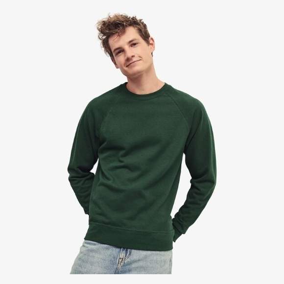 Lightweight Raglan Sweat fruit of the loom