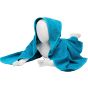 A&R Serviette à capuche pour bébé Babiezz® Deep blue