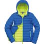 Result Womens Snow Bird hooded jacket ocean_blue/lime_punch